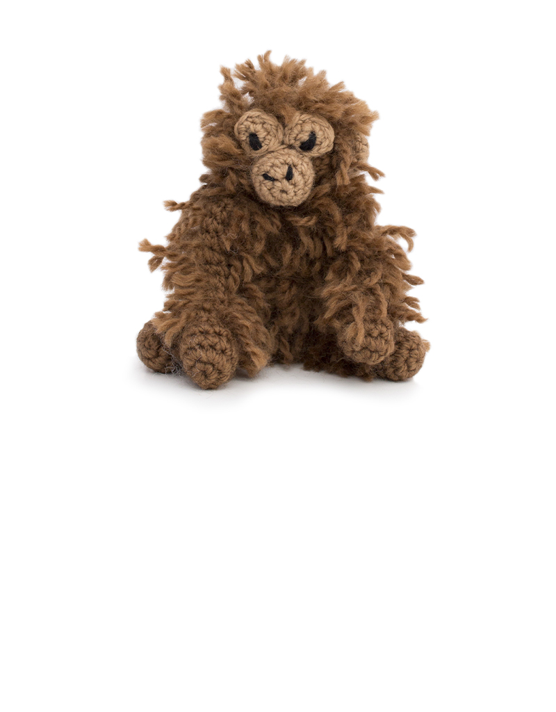 toft ed's animal mini blake the orangutan amigurumi crochet